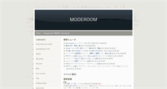 Desktop Screenshot of moderoom.fascination.co.jp